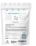Micro Ingredients primer plano de softgel destacando absorción mejorada