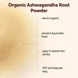 Micro Ingredients ashwagandha mezclada en un smoothie para integración cotidiana