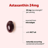 Micro Ingredients aceite MCT vertiéndose, mejora absorción de astaxantina