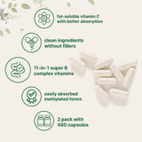 Micro Ingredients detalle del contenido interior destacando ingredientes activos