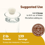 Micro Ingredients bebida preparada en vaso, refrescante y sin azúcar