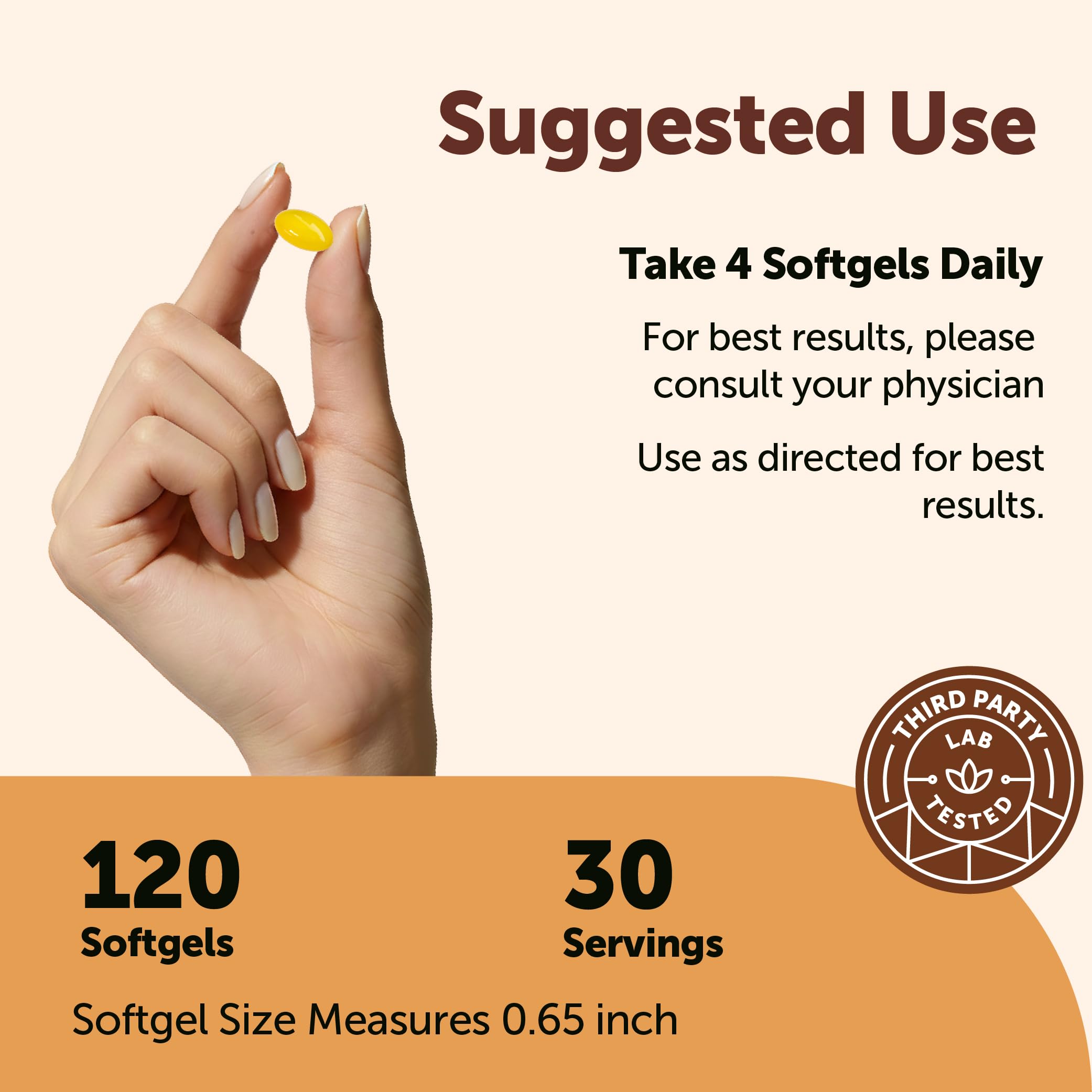 Micro Ingredients primer plano de softgel mostrando textura suave y brillo