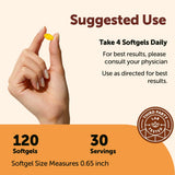 Micro Ingredients primer plano de softgel mostrando textura suave y brillo