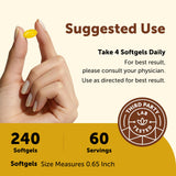 Micro Ingredients textura del softgel con MCT Oil que facilita la deglución