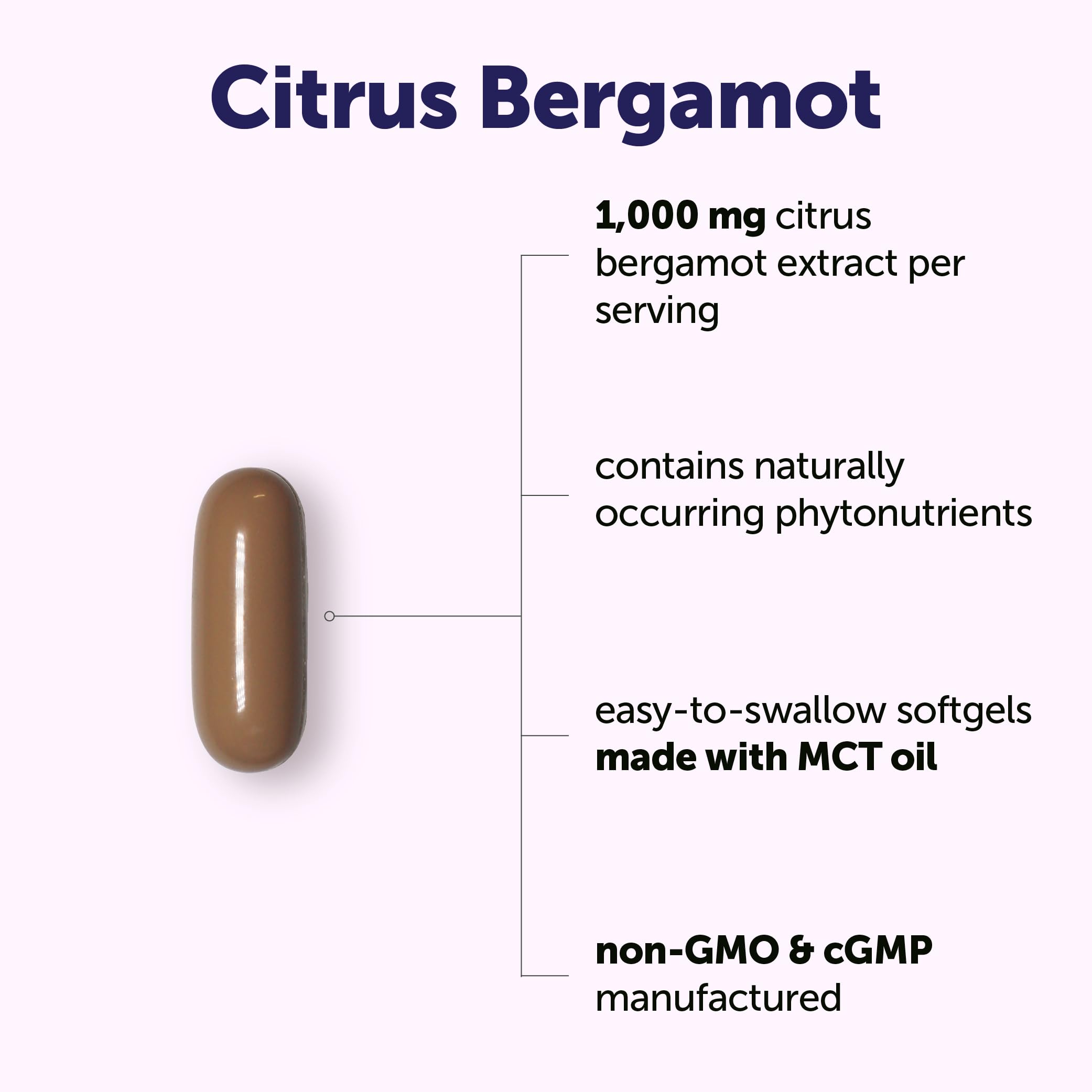 Micro Ingredients primer plano de cápsula blanda destacando fácil ingestión y textura suave