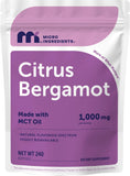 Micro Ingredients envase frontal mostrando 240 cápsulas y beneficio de suministro prolongado