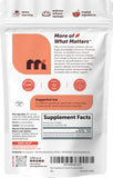 Micro Ingredients botella abierta con softgels para visualizar contenido y cantidad
