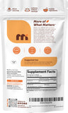 Micro Ingredients bote abierto con softgels y aceite de girasol visible