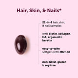 Micro Ingredients cápsula abierta mostrando contenido oleoso y absorción