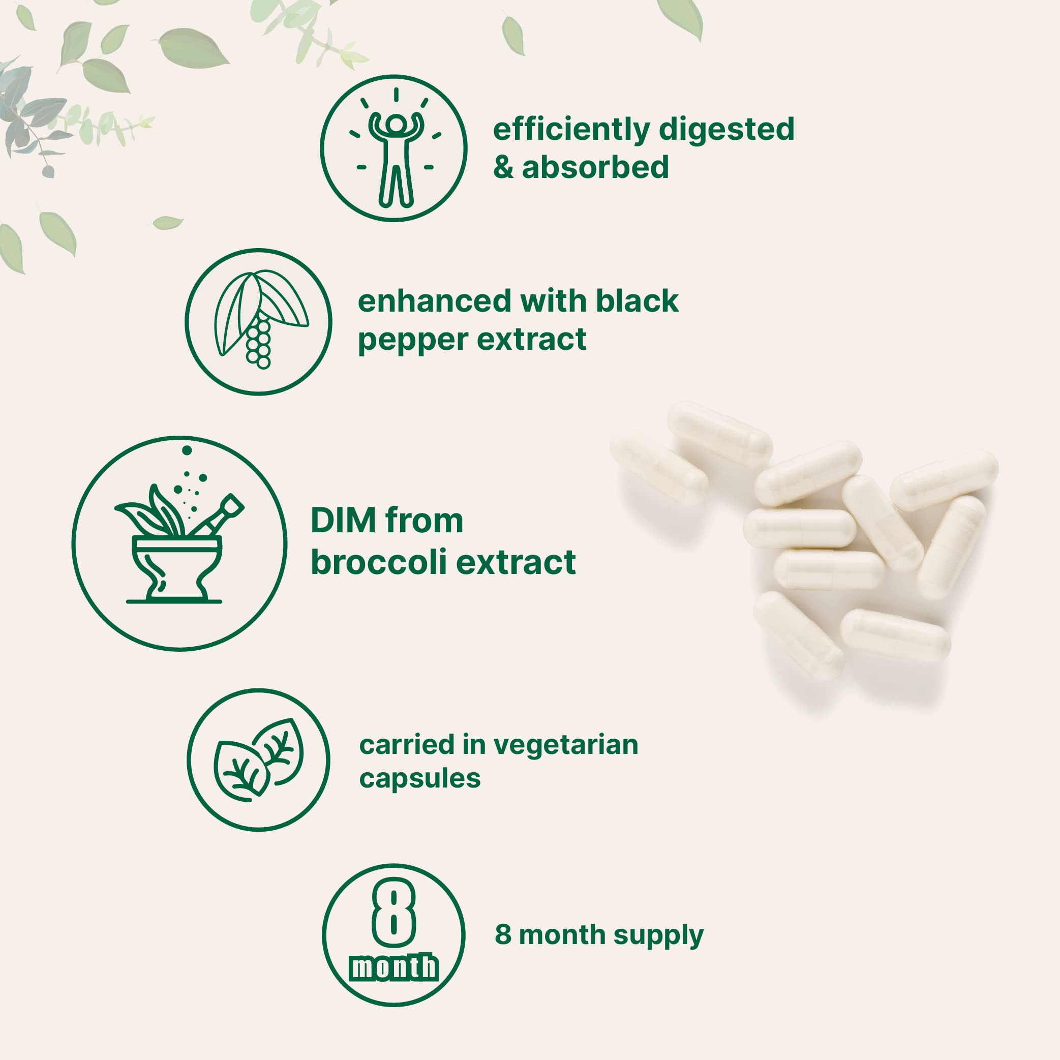 Micro Ingredients cápsula en mano ilustra tamaño y facilidad de ingestión