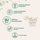 Micro Ingredients cápsula en mano ilustra tamaño y facilidad de ingestión