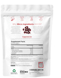 Micro Ingredients cápsula blanda detalle de textura para fácil ingestión