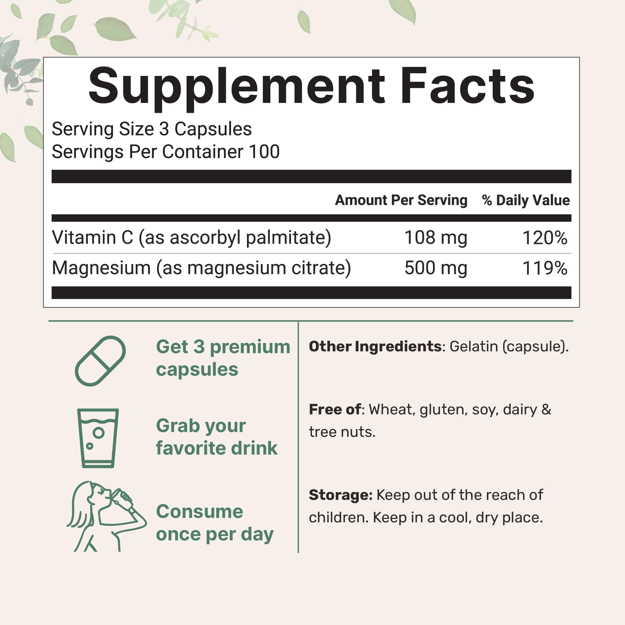 Micro Ingredients cápsulas detalle que resalta ingredientes activos