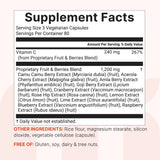 Micro Ingredients cápsulas dispuestas en mesa estilo de vida saludable