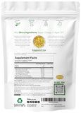Micro Ingredients primer plano de las softgels mostrando textura y brillo