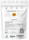 Micro Ingredients close-up de cápsula blanda destacando textura y pureza