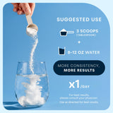 Micro Ingredients bebida clara de fresa en vaso refrescante