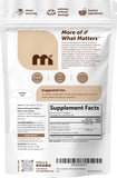 Micro Ingredients comparación de tamaño con mano para referencia de escala