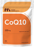 Micro Ingredients vista frontal del envase mostrando cantidad y sello no-OGM
