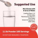 Micro Ingredients batido en vaso con creatina añadida, mezcla sin sabor notable