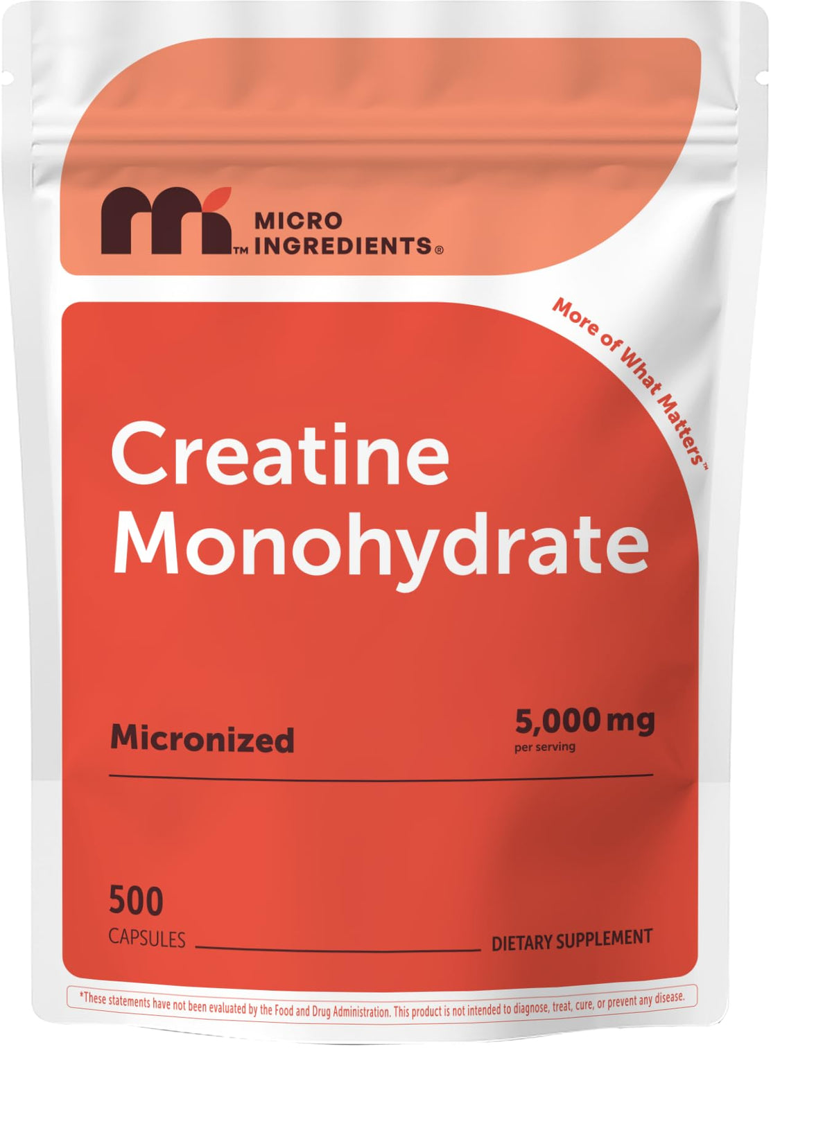 Micro Ingredients bote frontal mostrando cápsulas y beneficios prácticos