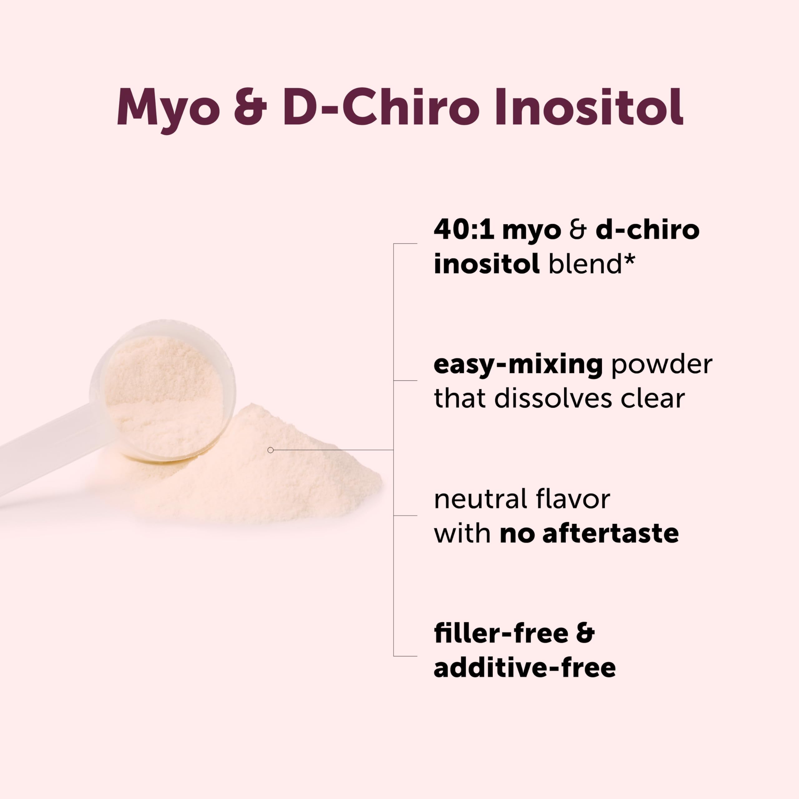 Micro Ingredients cuchara medidora con polvo, permite dosificación precisa y cómoda