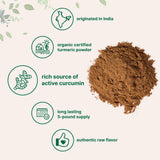 Micro Ingredients cúrcuma en batido matinal ilustrando uso y color natural