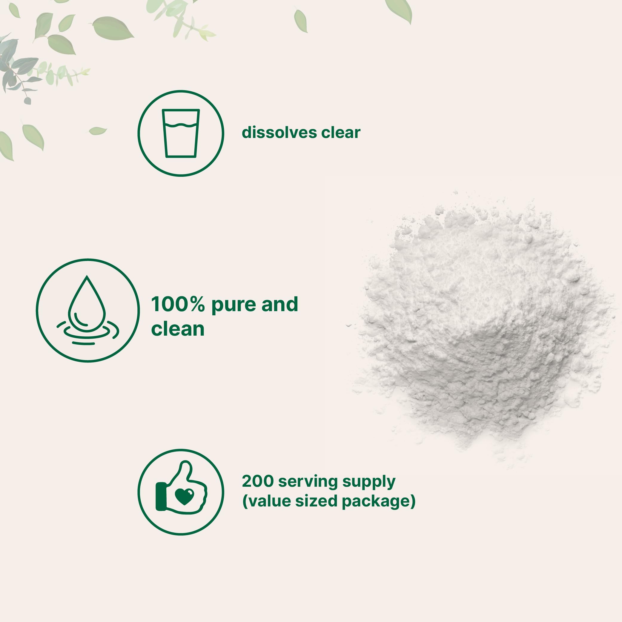 Micro Ingredients D‑ribosa disuelta en batido claro para fácil consumo diario