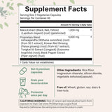 Micro Ingredients detalle de etiqueta con ingredientes y certificaciones visibles
