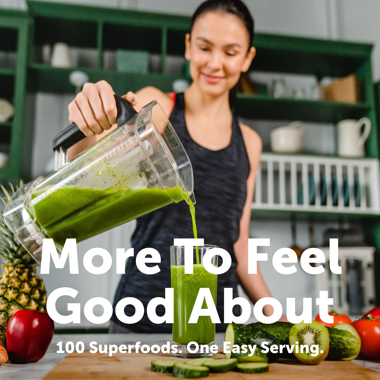 Micro Ingredients etiqueta con lista de 100 superalimentos y transparencia