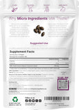 Micro Ingredients close-up de softgel brillante que ilustra fácil de tragar