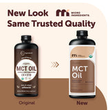 Micro Ingredients primer plano del aceite líquido mostrando textura limpia