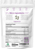 Micro Ingredients primer plano de textura de softgel y brillo para absorción