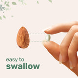 Micro Ingredients grupo de softgels sobre superficie para percepción de cantidad