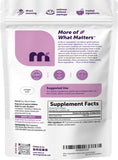 Micro Ingredients etiqueta con información nutricional y certificaciones visibles