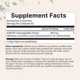 Micro Ingredients etiqueta con lista de ingredientes y garantía de pureza