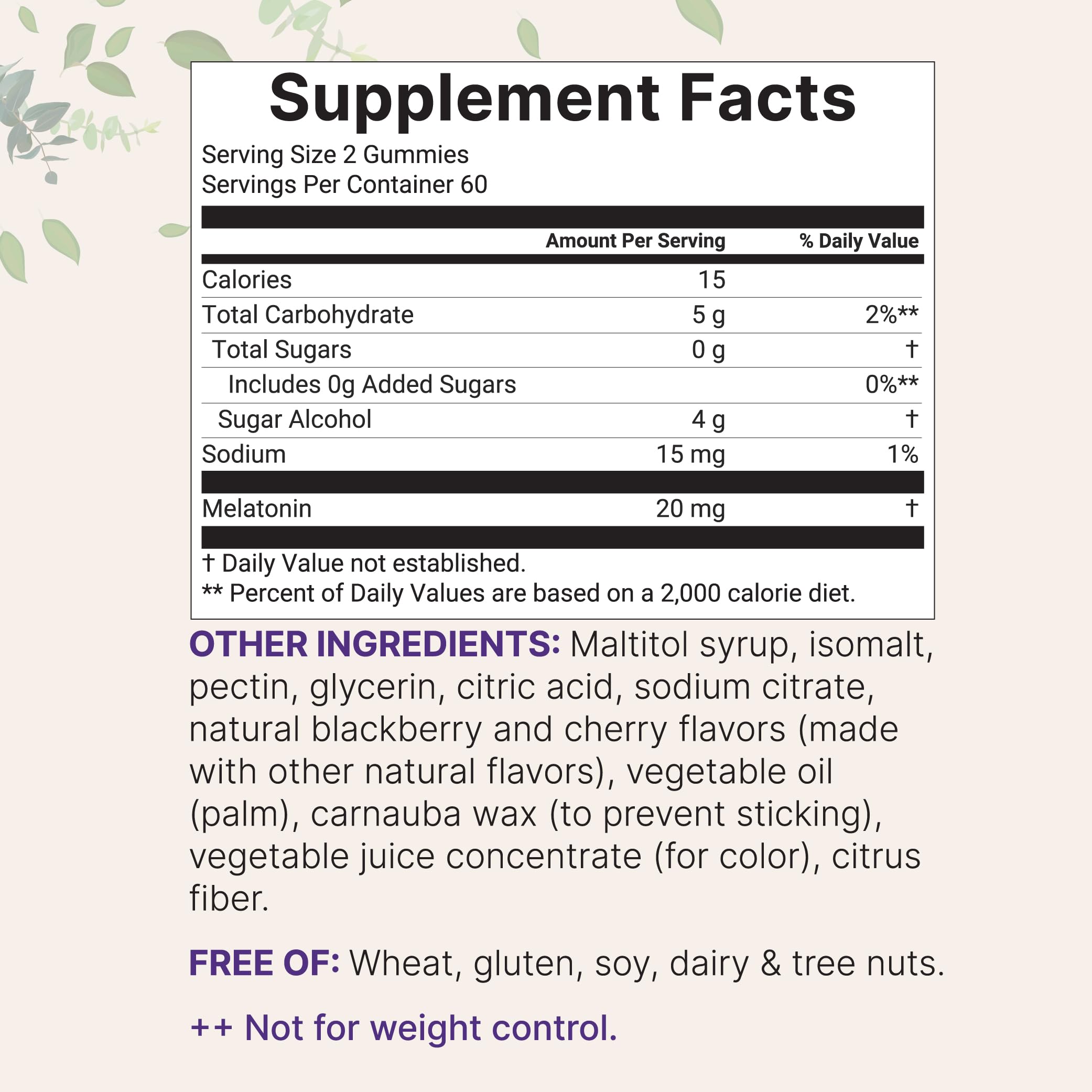 Micro Ingredients etiqueta nutricional visible, beneficio transparencia ingredientes