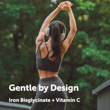 Micro Ingredients etiqueta nutricional legible con datos de hierro y vitamina C