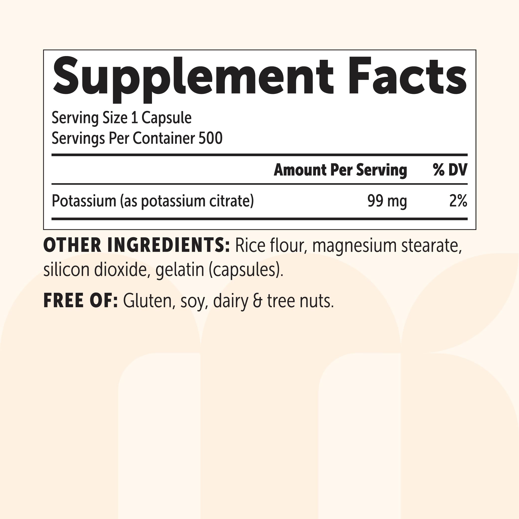 Micro Ingredients frasco abierto con cápsulas para ver cantidad real