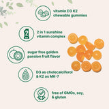 Micro Ingredients frasco abierto con gomitas visibles y fácil acceso