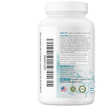 Micro Ingredients frasco abierto con cápsulas sobre superficie limpia