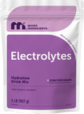 Micro Ingredients frente del empaque mostrando 2 lb y sabor concord grape