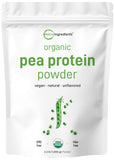 Micro Ingredients envase frontal mostrando etiqueta orgánica y beneficios