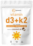 Micro Ingredients frente del envase mostrando 300 softgels y beneficios resumidos