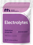 Micro Ingredients envase frontal mostrando sabor uva y beneficio de hidratación