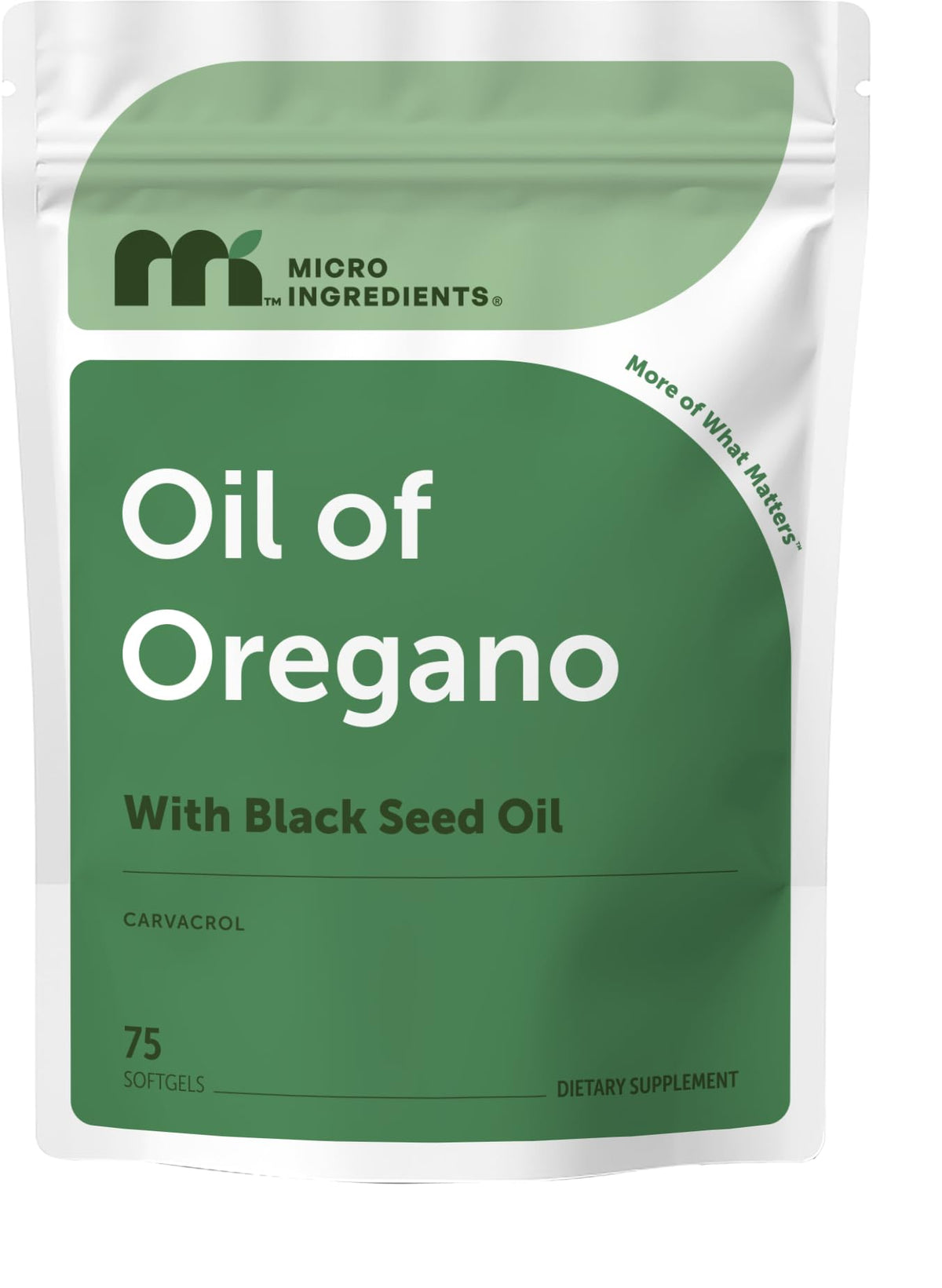 Micro Ingredients frente del envase mostrando el producto y beneficios clave