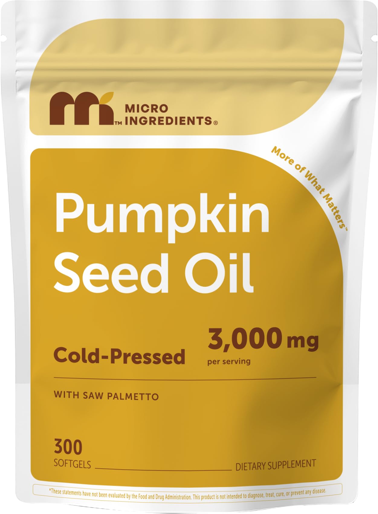 Micro Ingredients frontal del envase mostrando 300 cápsulas y beneficios