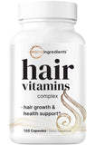 Micro Ingredients envase frontal mostrando 120 cápsulas y beneficio de nutrición capilar
