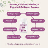 Micro Ingredients ingredientes fuentes bovina y marina indicando variedad