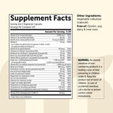 Micro Ingredients etiqueta con lista de ingredientes activos y valores